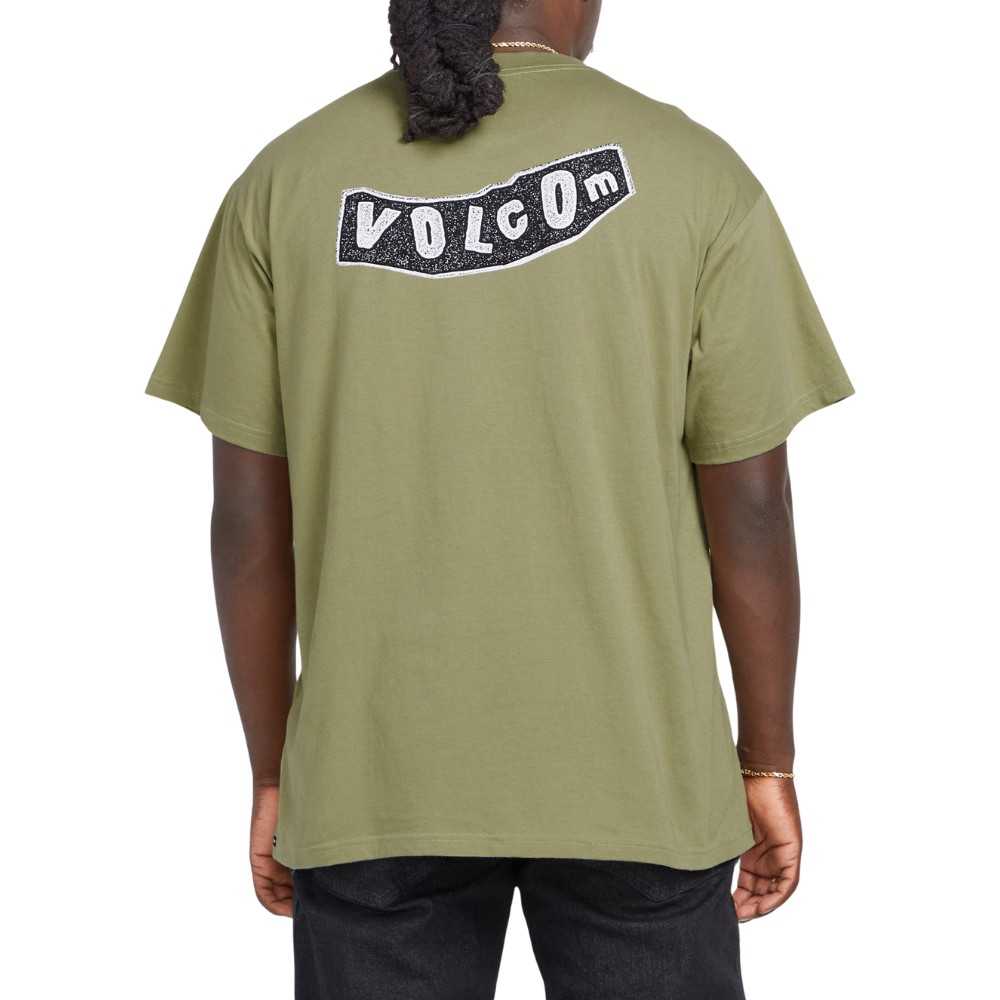 Volcom - SKATE VITALS ORIGINATOR SST - THYME GREEN - T-Shirt