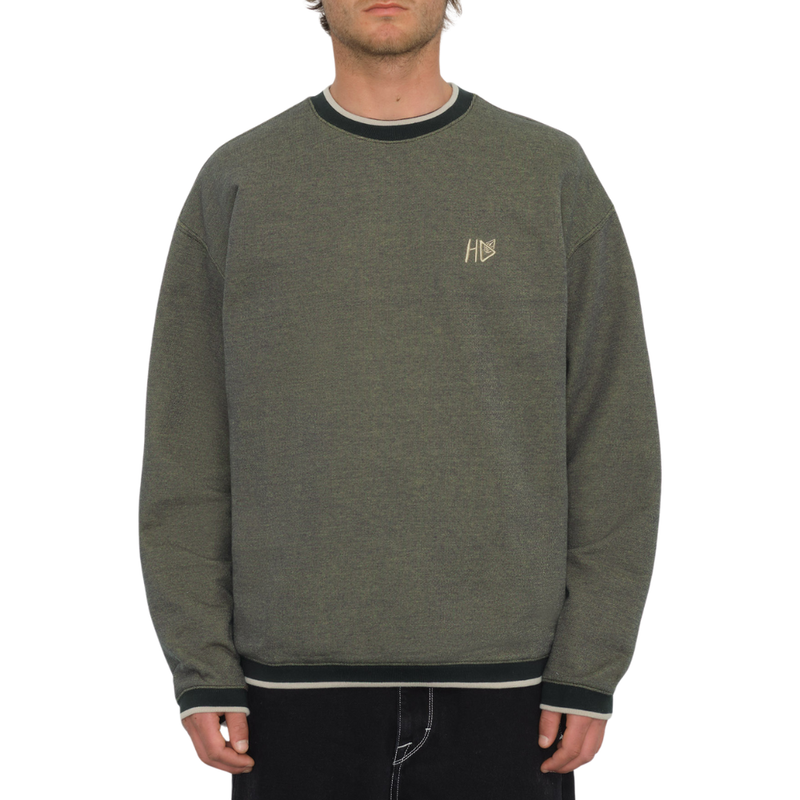 Volcom - V ENT HOCKEY DAD CREW - LEMON HEATHER - Crew Sweater