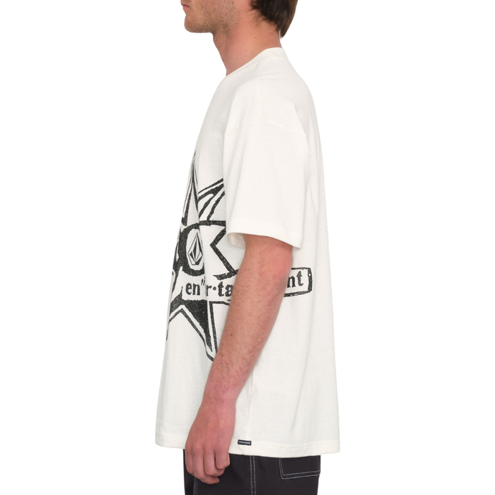 Volcom - V ENT STONE BURST SST - OFF WHITE - T-Shirt