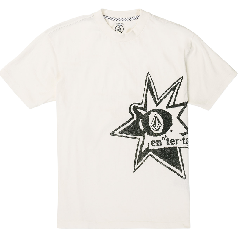 Volcom - V ENT STONE BURST SST - OFF WHITE - T-Shirt