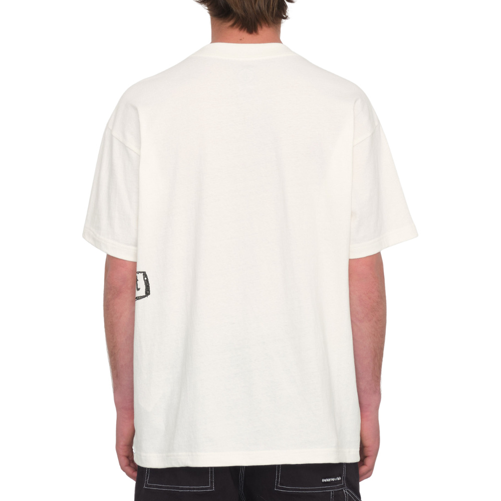 Volcom - V ENT STONE BURST SST - OFF WHITE - T-Shirt