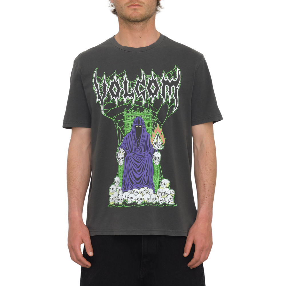 Volcom - STONE LORD PW SST - BLACK - T-Shirt