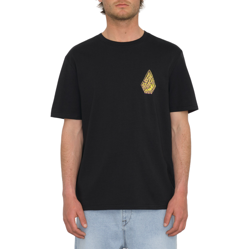 Volcom - FA TETSUNORI 2 SST - BLACK - T-Shirt