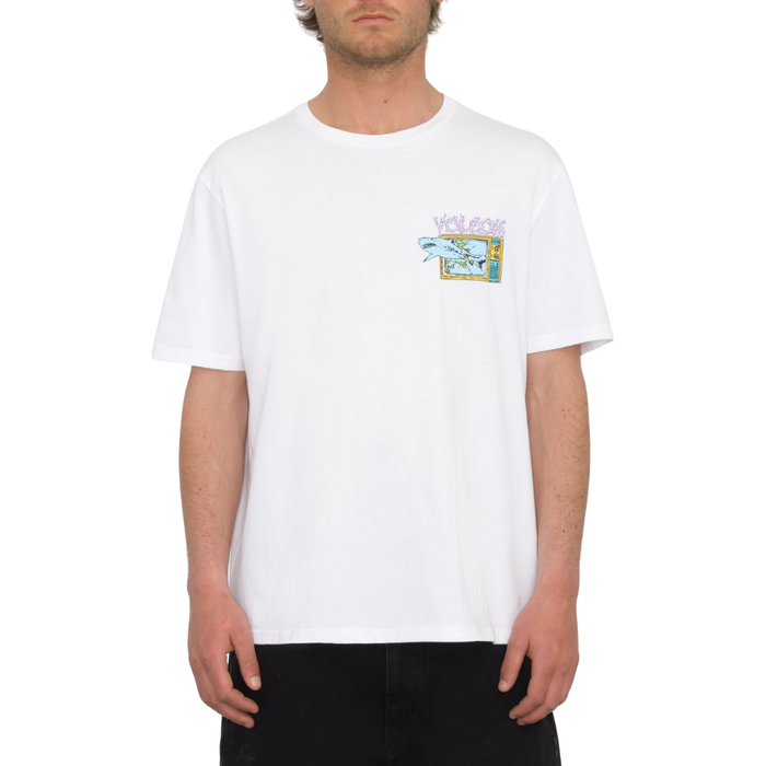 Volcom - FRENCHSURF PW SST - WHITE - T-Shirt