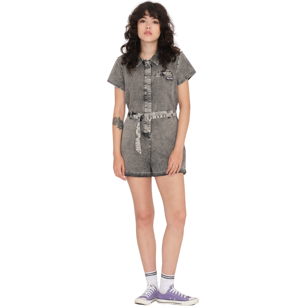 Volcom - ASPHALT ROMPER - BLACK - Jumpsuit