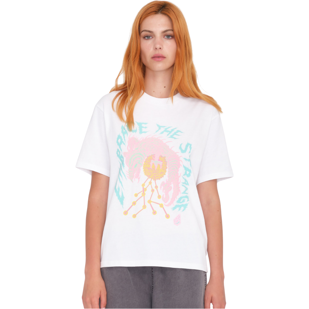 Volcom - FA TETSUNORI TEE 2 - WHITE - T-Shirt