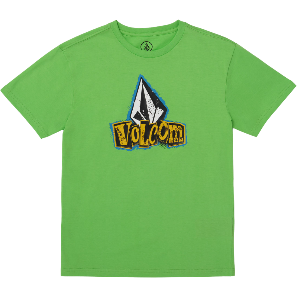 Volcom - STICKER STAMP SST - ELECTRIC GREEN - T-Shirt