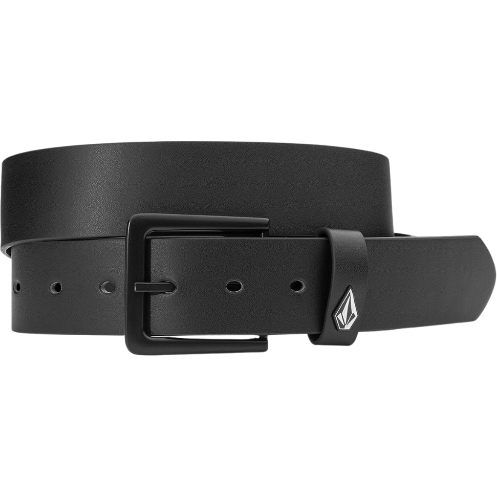 Volcom - NINE FIVE PU BELT - BLACK - PU Gürtel