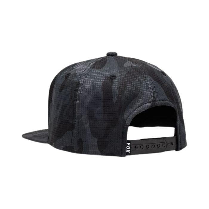 Fox - Fox Head Camo Tech Snapback - Black Camo - Snapback Cap