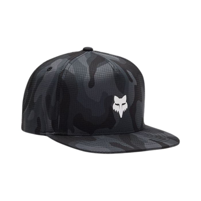 Fox - Fox Head Camo Tech Snapback - Black Camo - Snapback Cap