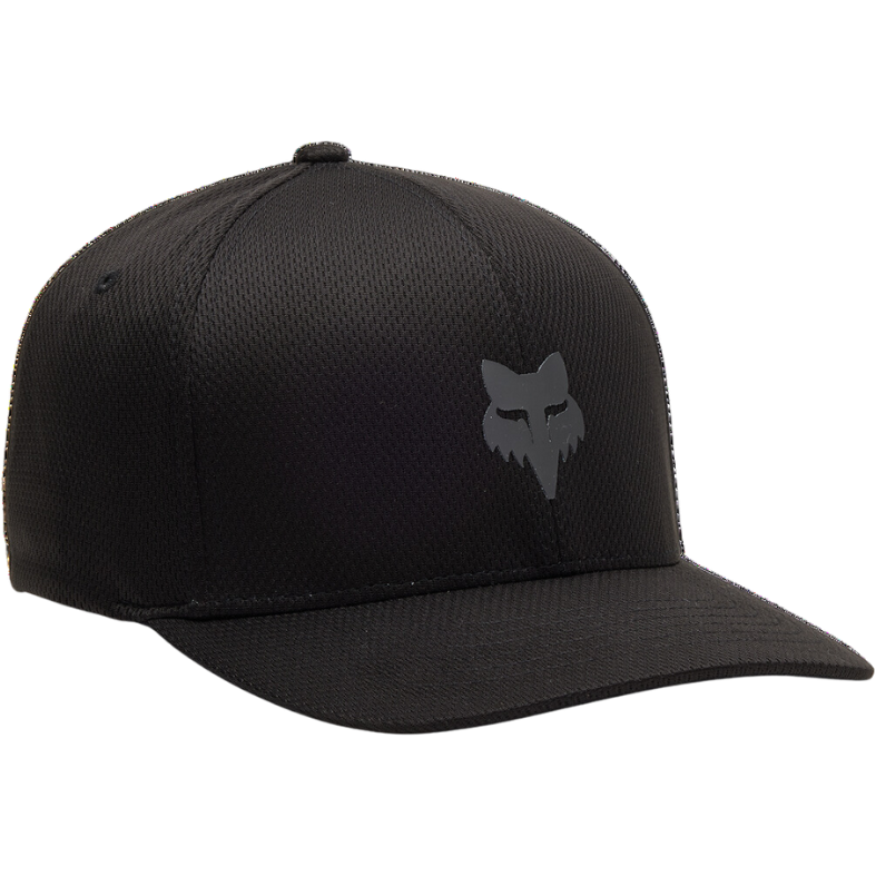 Fox - FOX HEAD TECH FLEXFIT HAT  - BLACK/CHARCOAL - Fitted Cap