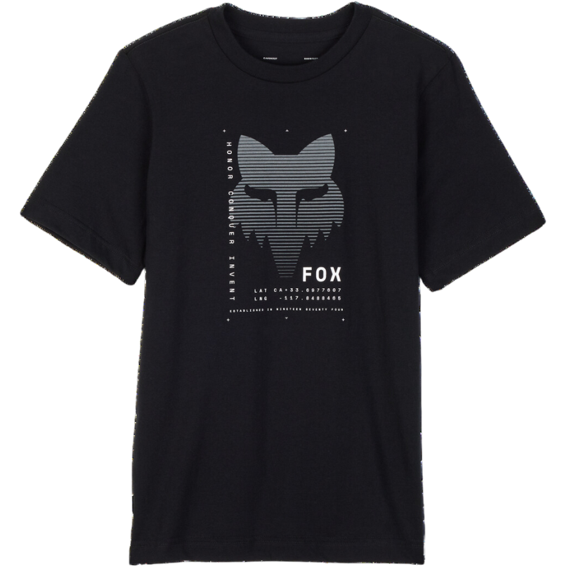 Fox - YTH DISPUTE PREM SS TEE  - BLACK - T-Shirt