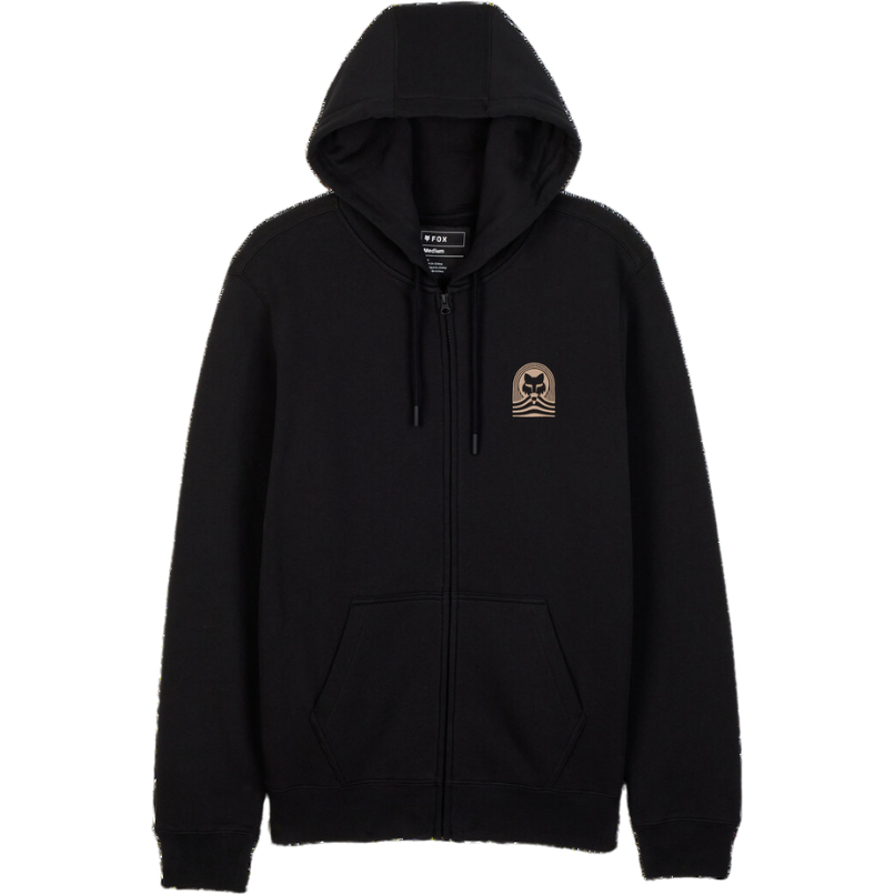 Fox - EXPLORATION FLEECE ZIP  - BLACK - Zip Hoodie