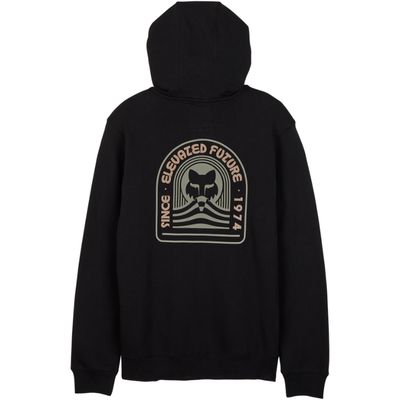 Fox - EXPLORATION FLEECE ZIP  - BLACK - Zip Hoodie