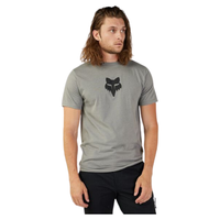 Fox - Fox Head SS Prem Tee - Heather Graphite - T-Shirt