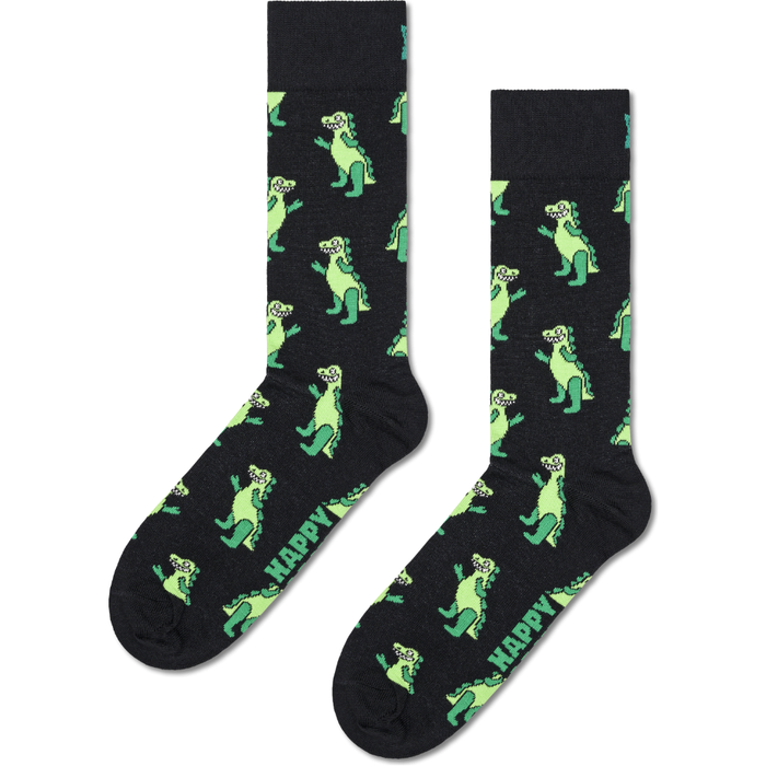 Happy Socks - Inflatable Dino Sock - Black - Socken