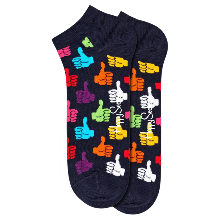 Happy Socks - Thumbs Up Low Sock - Navy - Socken