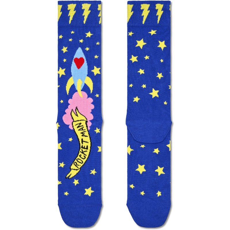 Happy Socks - Rocket Man Sock - Blue - Socken