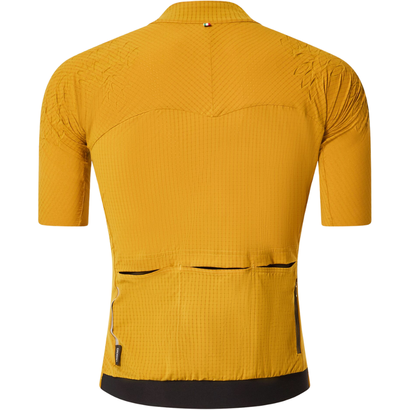 Oakley - Gridskin Pinstripe Ss Jersey - Amber Yellow - Bike Top