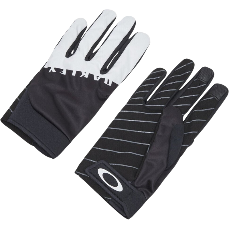 Oakley - ICON classic road GLOVE - Black/White - Bike Handschuh