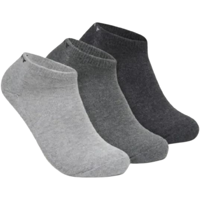 Oakley - SHORT SOLID SOCKS (3 PCS) - DARK GREY HTHR - Füßling