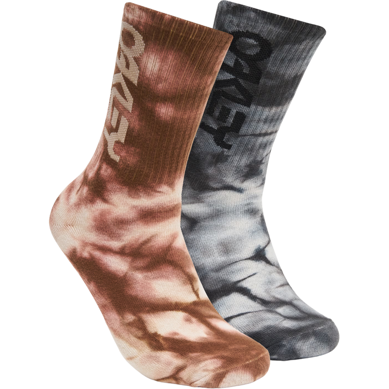 Oakley - B1B ALL PLAY SOCKS - ROCKS PRINT GREY - Socken