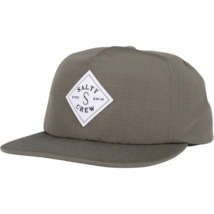 Salty Crew - TIPPET RIP 5 PANEL - Olive - 5-Panel Cap