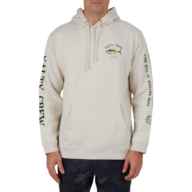 Salty Crew - AHI MOUNT FLEECE - Bone - Hoodie