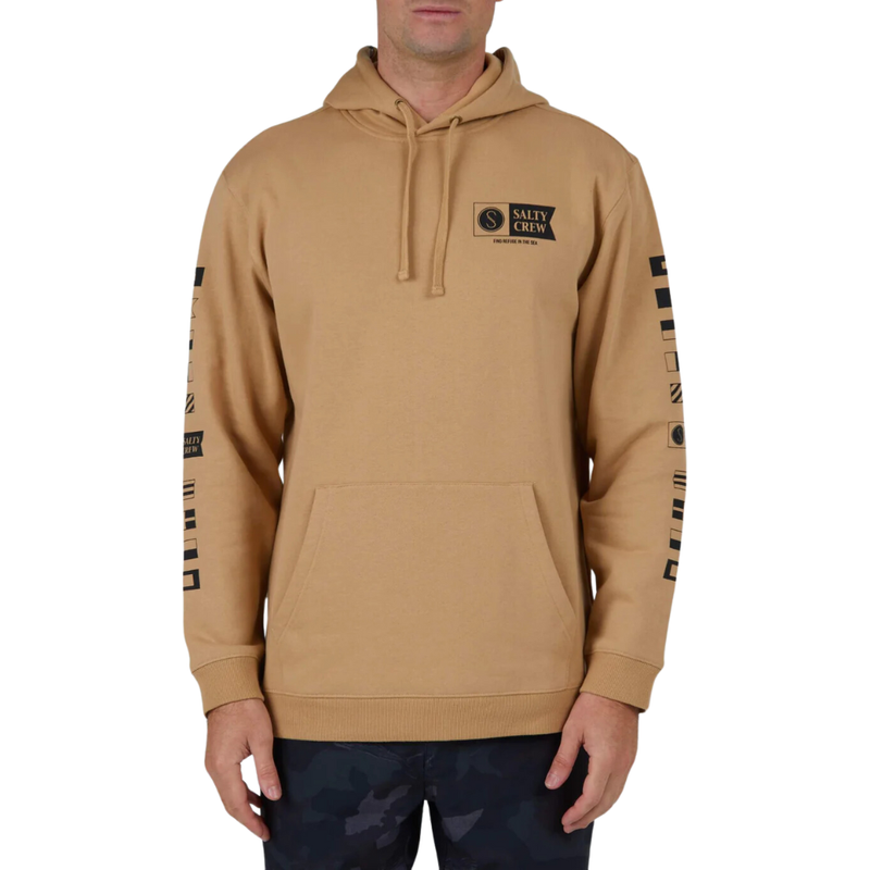 Salty Crew - Alpha Fleece - SANDSTONE - Hoodie