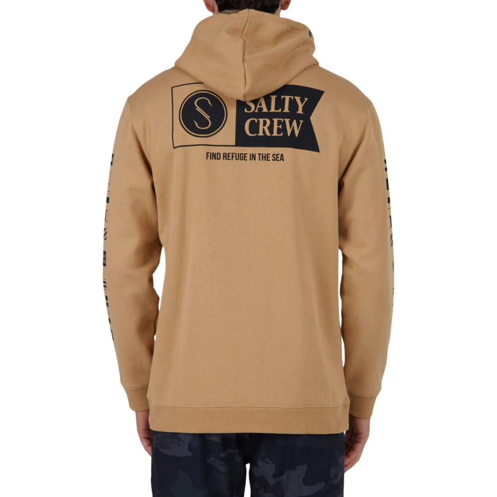 Salty Crew - Alpha Fleece - SANDSTONE - Hoodie