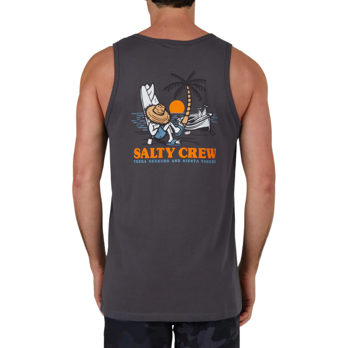 Salty Crew - SIESTA TANK - Charcoal - Tank Top