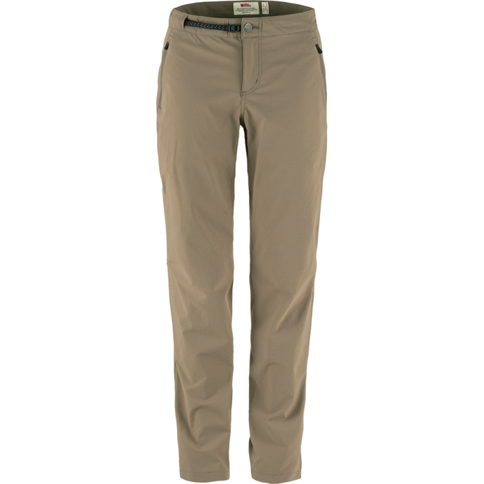 Fjällräven - High Coast Trail Trousers  - Suede Brown - Outdoor-Hose Lang