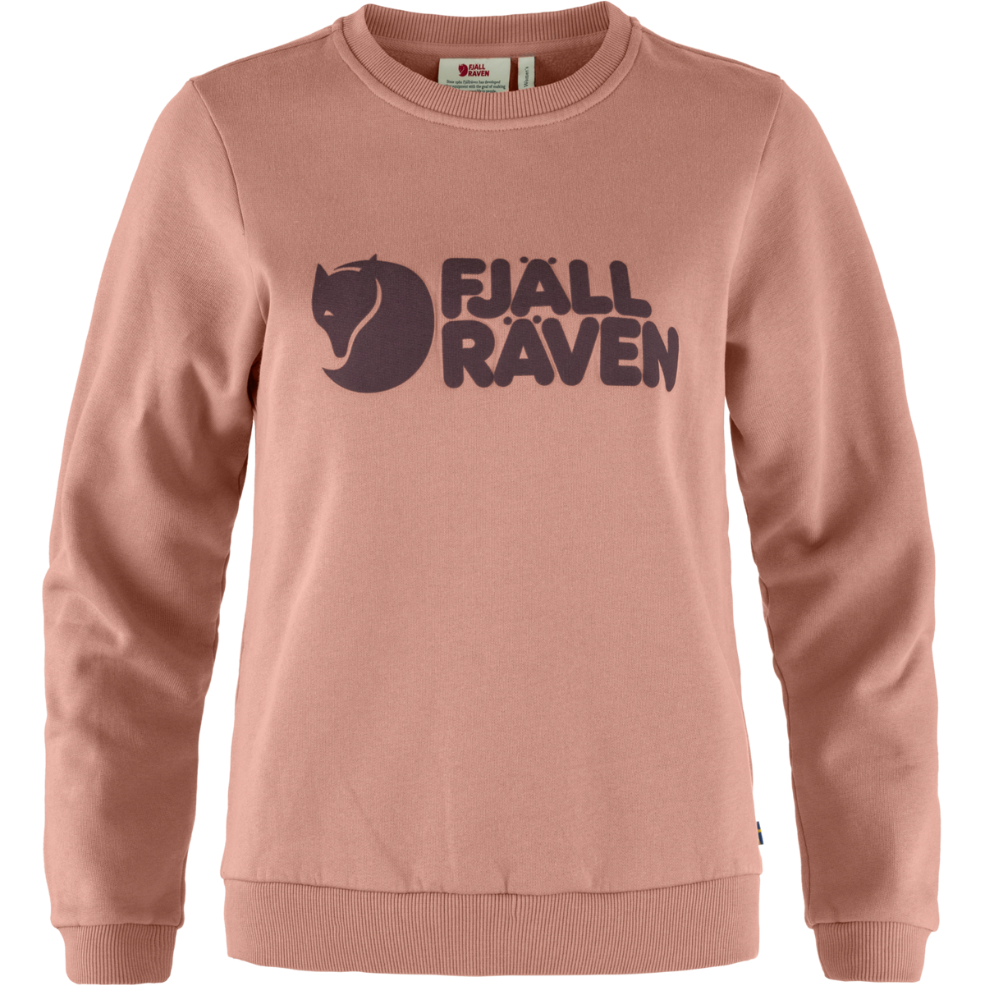 Fjällräven - Fjällräven Logo Sweater  - Dusty Rose-Port - Crew Sweater