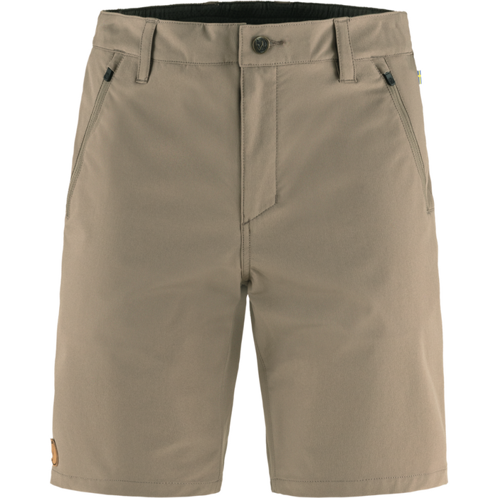 Fjällräven - Abisko Trail Stretch Shorts  - Suede Brown - Outdoor-Hose Kurz