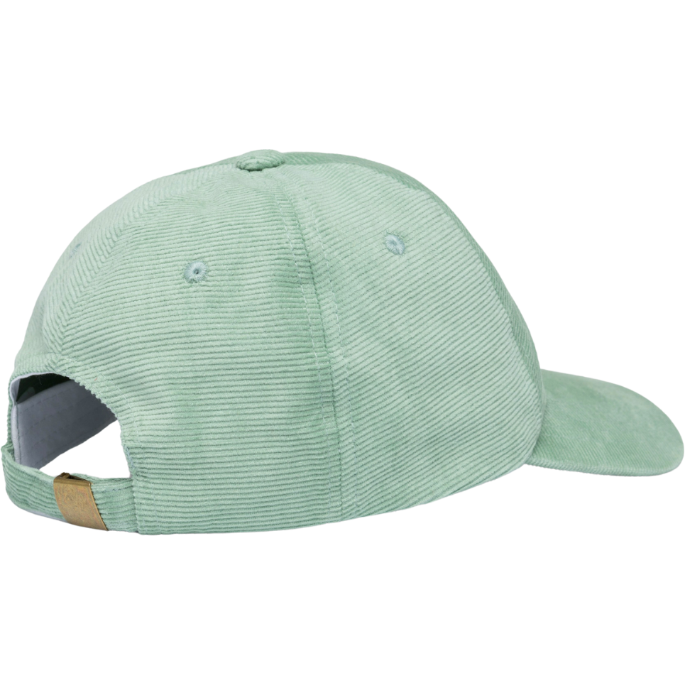 Dedicated - Soft Cap Slussen Corduroy Line Mountain  - Granite Green - Fitted Cap