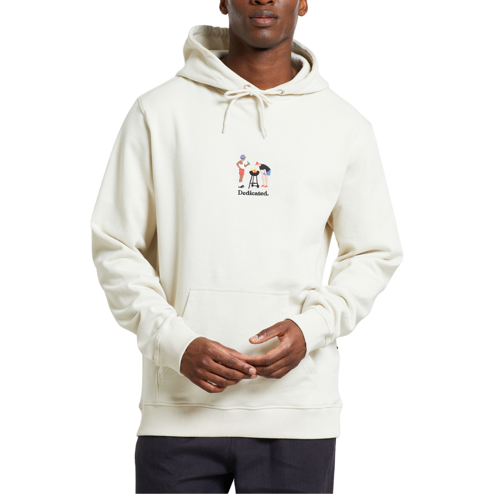 Dedicated - Hoodie Falun BBQ Emb - Rainy Day - Hoodie