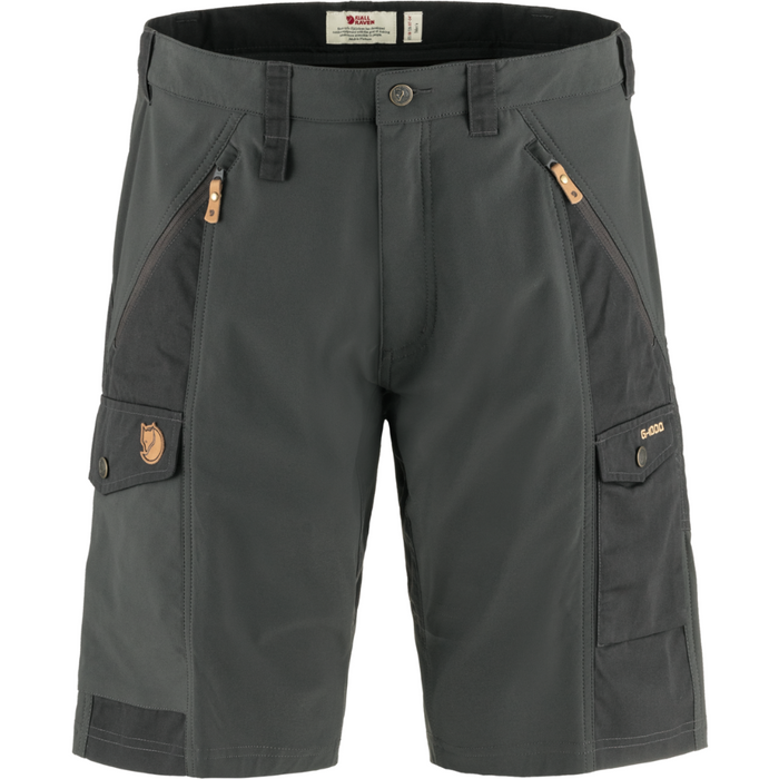 Fjällräven - Abisko Shorts  - Dark Grey - Outdoor-Hose Kurz