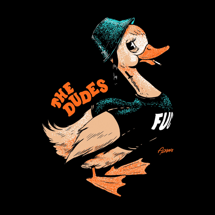 The Dudes - Fduck - Black - T-Shirt