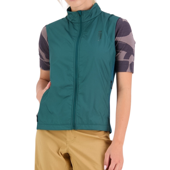 Mons Royale - Redwood Merino Air-Con Wind Vest - Evergreen - Weste