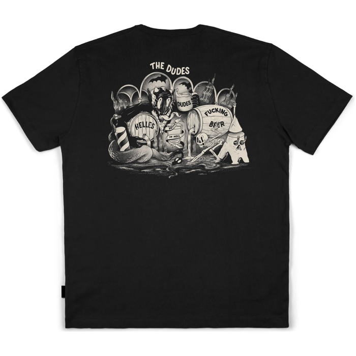 The Dudes - Helles In Hell - Black - T-Shirt