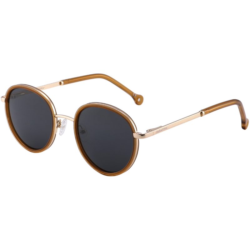 Parafina - HURACAN - CARAMEL/SMOKE GREY - Sonnenbrille Metall