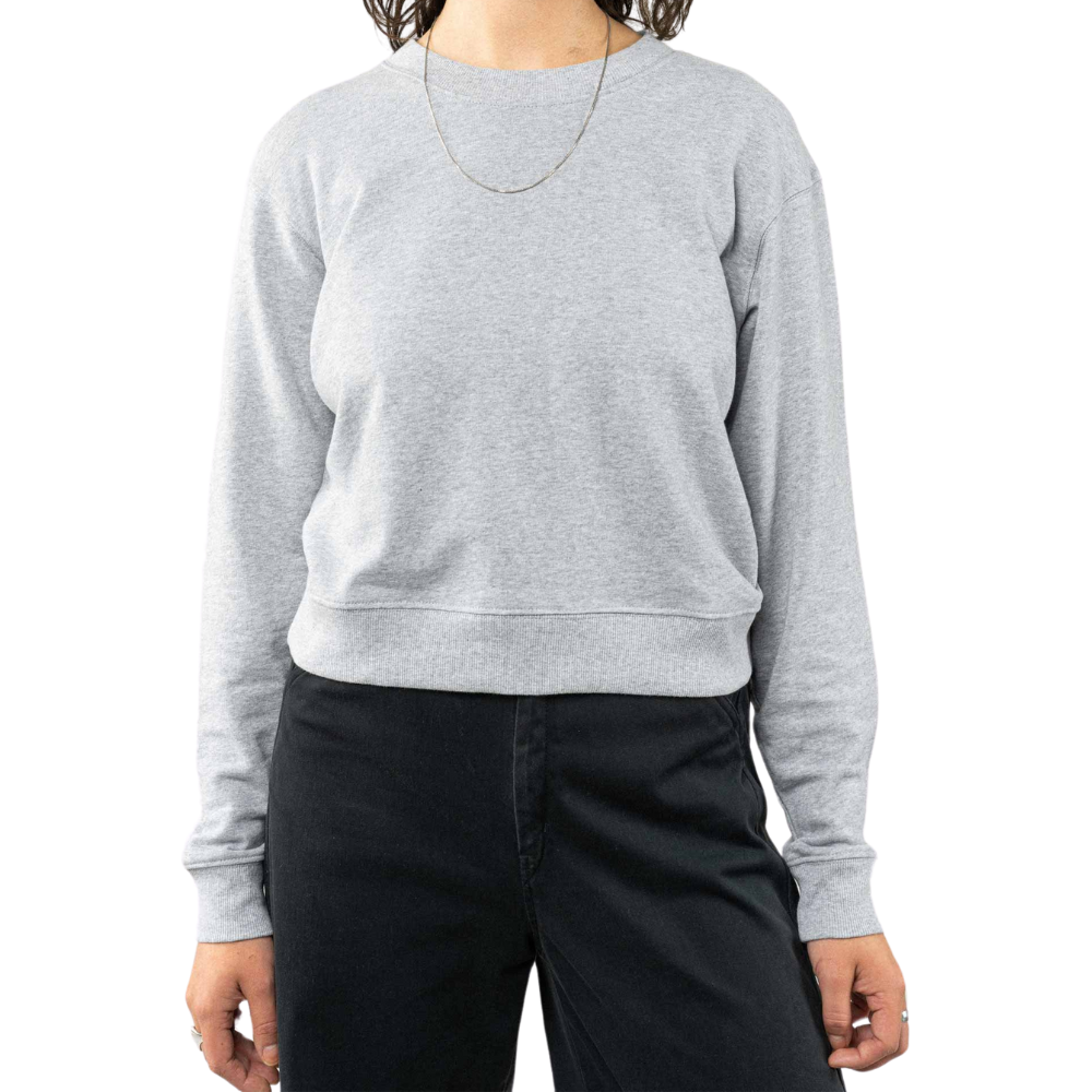 Melawear - RATI - grey blend - Crew Sweater