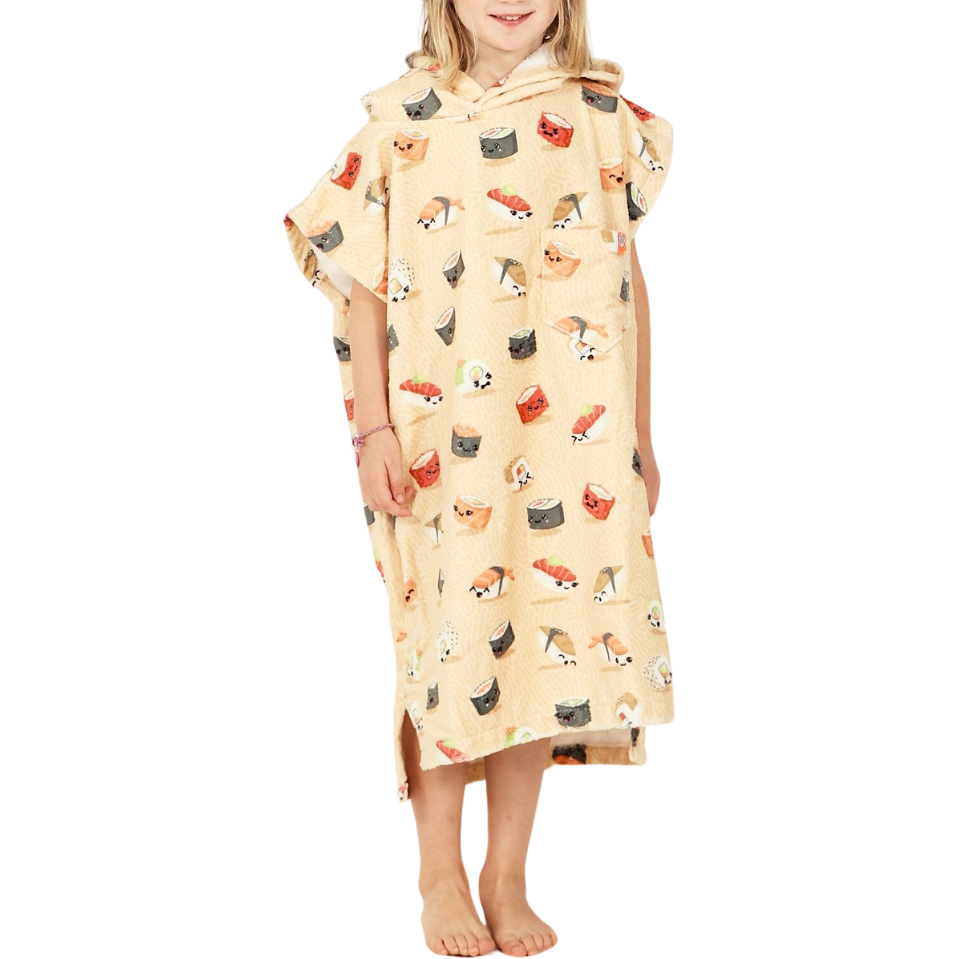 After Essentials - TODDLER - Brown Sushis - Surf-Poncho