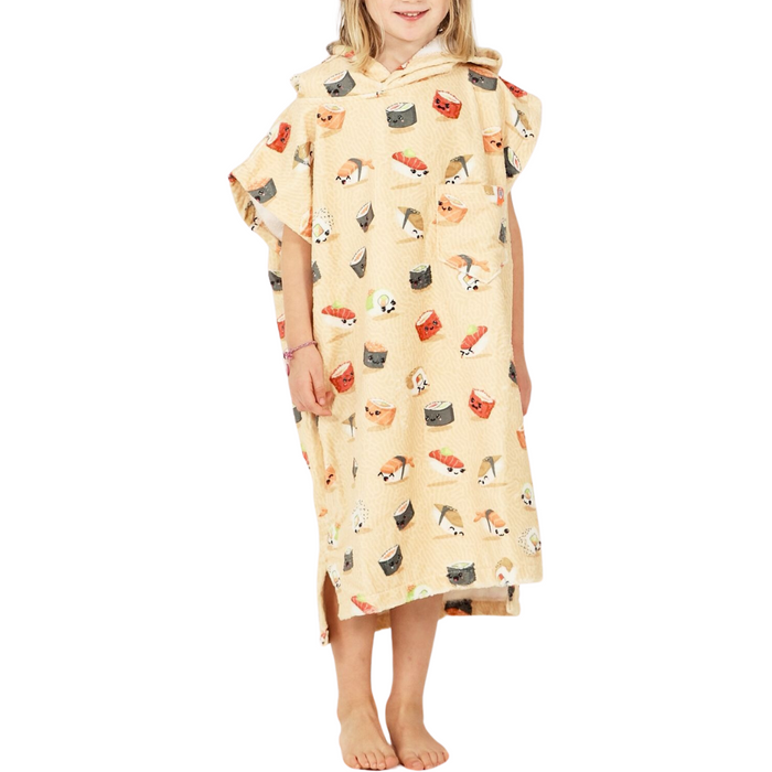 After Essentials - TODDLER - Brown Sushis - Surf-Poncho