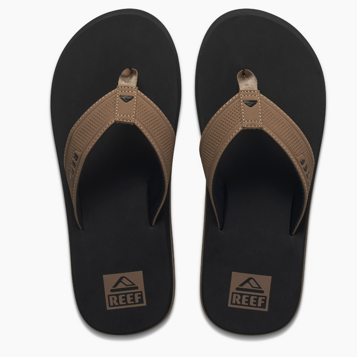 Reef - THE LAYBACK - BLACK/TAN - Flip Flop