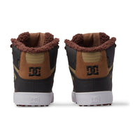 DC - PURE HIGH-TOP WC WNT - BROWN/BROWN/GREEN - Winterschuh