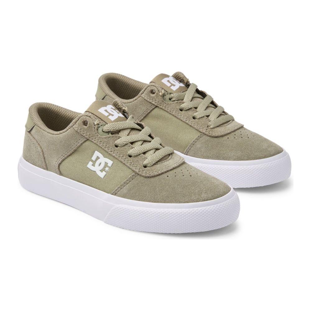 DC - TEKNIC - OLIVE/WHITE - Sneaker