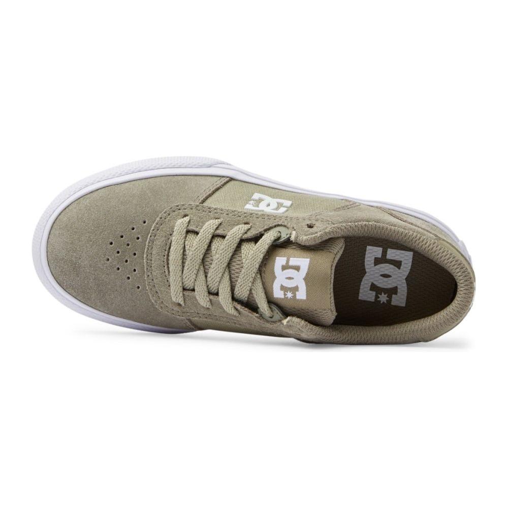 DC - TEKNIC - OLIVE/WHITE - Sneaker