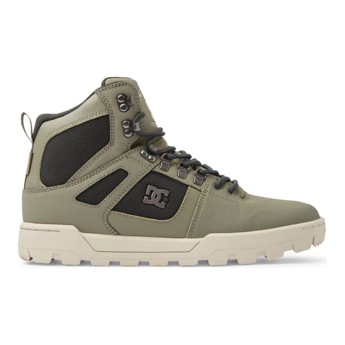 DC - PURE HIGH-TOP WR BOOT - GREEN/BLACK/WHITE - Winterschuh