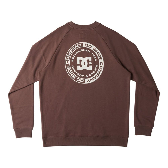 DC - DC CORPO RAGLAN CREW - PLUM TRUFFLE - Crew Sweater